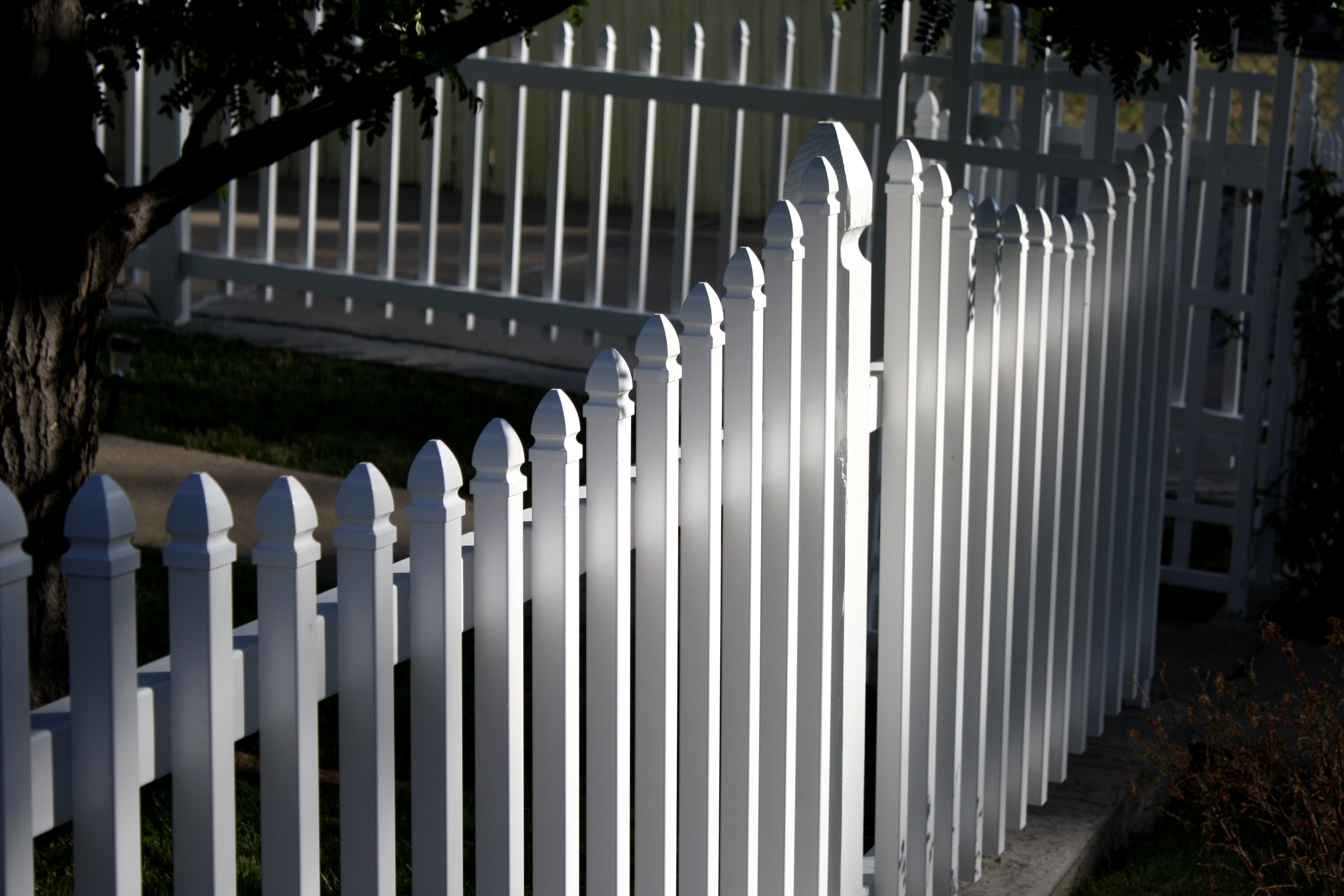 White Picket Fence Picture Free Photograph Photos Public Domain