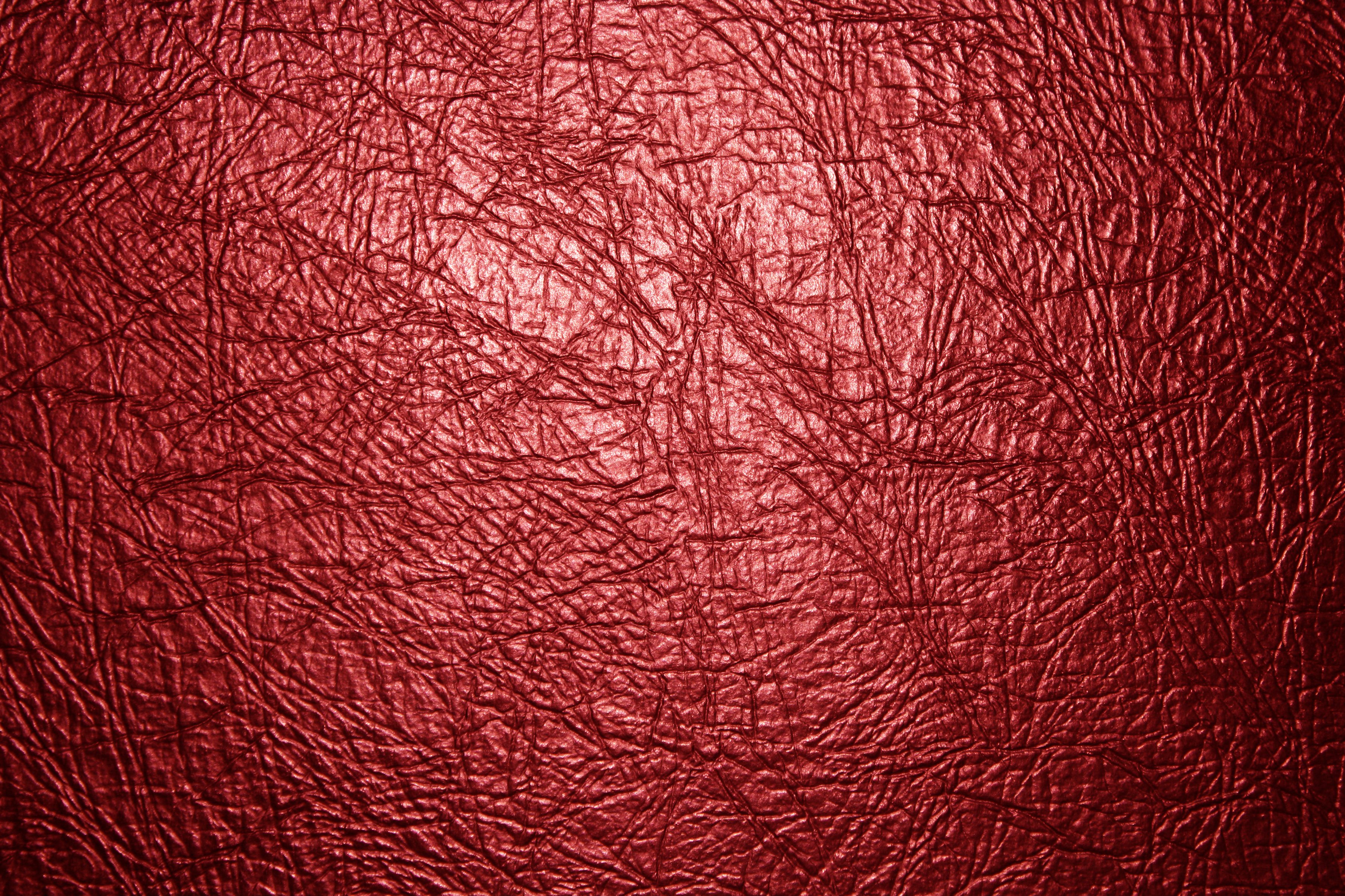 worn red leather texture